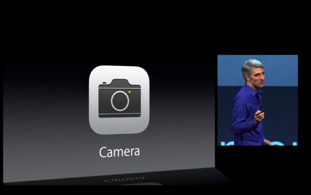Vier Kamera-Apps in einer (Bild: Apple/Screenshot: Golem.de)